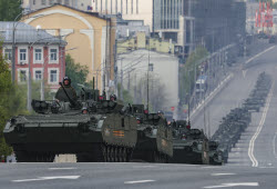 Генеральная репетиция парада Победы в Москве