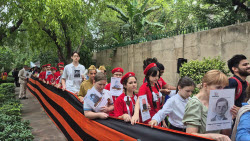 Immortal Regiment event in New Delhi