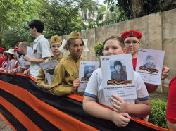 Immortal Regiment event in New Delhi