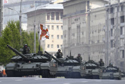 Генеральная репетиция парада Победы в Москве