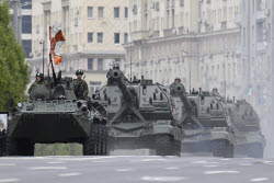 Генеральная репетиция парада Победы в Москве