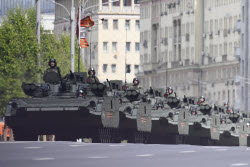Генеральная репетиция парада Победы в Москве