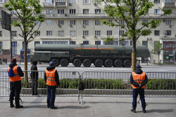 Генеральная репетиция парада Победы в Москве