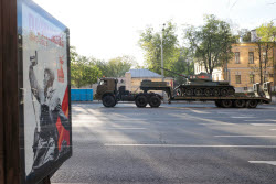 Генеральная репетиция парада Победы в Москве