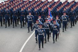 Генеральная репетиция парада Победы в Москве