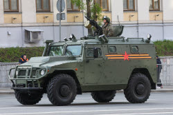 Генеральная репетиция парада Победы в Москве