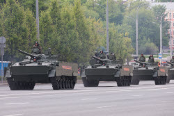 Генеральная репетиция парада Победы в Москве