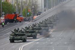 Генеральная репетиция парада Победы в Москве