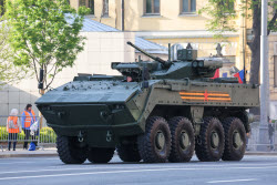 Генеральная репетиция парада Победы в Москве