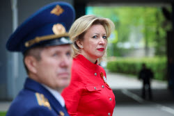 Russian Foreign Ministry Spokeswoman Zakharova visits Moscow's Vpered machine-building plant