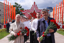 Flowers of Victory event in Moscow