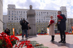 Flowers of Victory event in Moscow