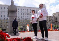 Flowers of Victory event in Moscow