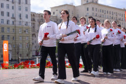 Flowers of Victory event in Moscow