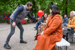 Moscow residents treated to army porridge in run-up to Victory Day