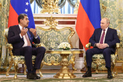 Встреча президента РФ Путина и президента Венесуэлы Мадуро
