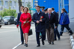 Russian Foreign Ministry Spokeswoman Zakharova visits Moscow's Vpered machine-building plant