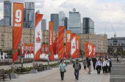 Preparations for upcoming Victory Day in Moscow