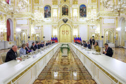 Встреча президента РФ Путина и президента Венесуэлы Мадуро
