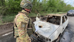 ВИДЕО. Последствия обстрела в Донецке