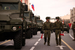 Генеральная репетиция парада Победы в Москве