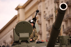 Генеральная репетиция парада Победы в Москве