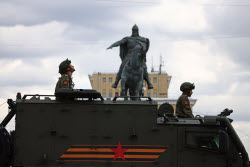 Генеральная репетиция парада Победы в Москве