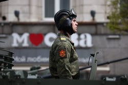 Генеральная репетиция парада Победы в Москве