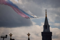 Генеральная репетиция парада Победы в Москве
