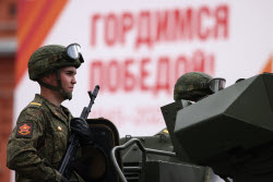 Генеральная репетиция парада Победы в Москве