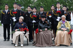 Акция "Парад у дома ветерана" в Казани