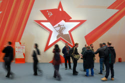 Международный пресс-центр в Манеже к 80-летию Победы