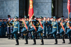 Парад Победы в Киргизии