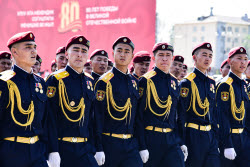 Парад Победы в Киргизии