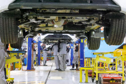 Moskvitch car factory
