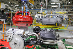 Moskvitch car factory