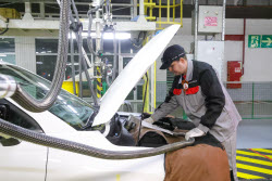 Moskvitch car factory