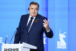 Выступление президента Республики Сербской Додика в Москве