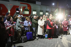 First tourist train departs from Russia to North Korea