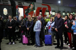 First tourist train departs from Russia to North Korea
