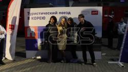 VIDEO. First tourist train departs from Russia to North Korea