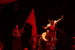 Music of Victory circus show in Moscow