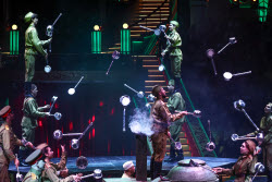 Music of Victory circus show in Moscow