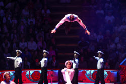 Music of Victory circus show in Moscow