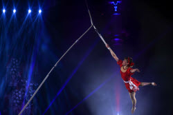 Music of Victory circus show in Moscow