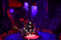 Music of Victory circus show in Moscow