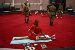 Music of Victory circus show in Moscow