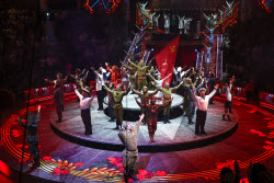 Music of Victory circus show in Moscow