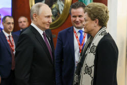 Обед от имени президента РФ Путина для глав иностранных делегаций