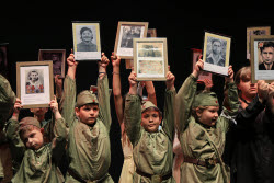 Immortal Regiment event in Larisa, Greece